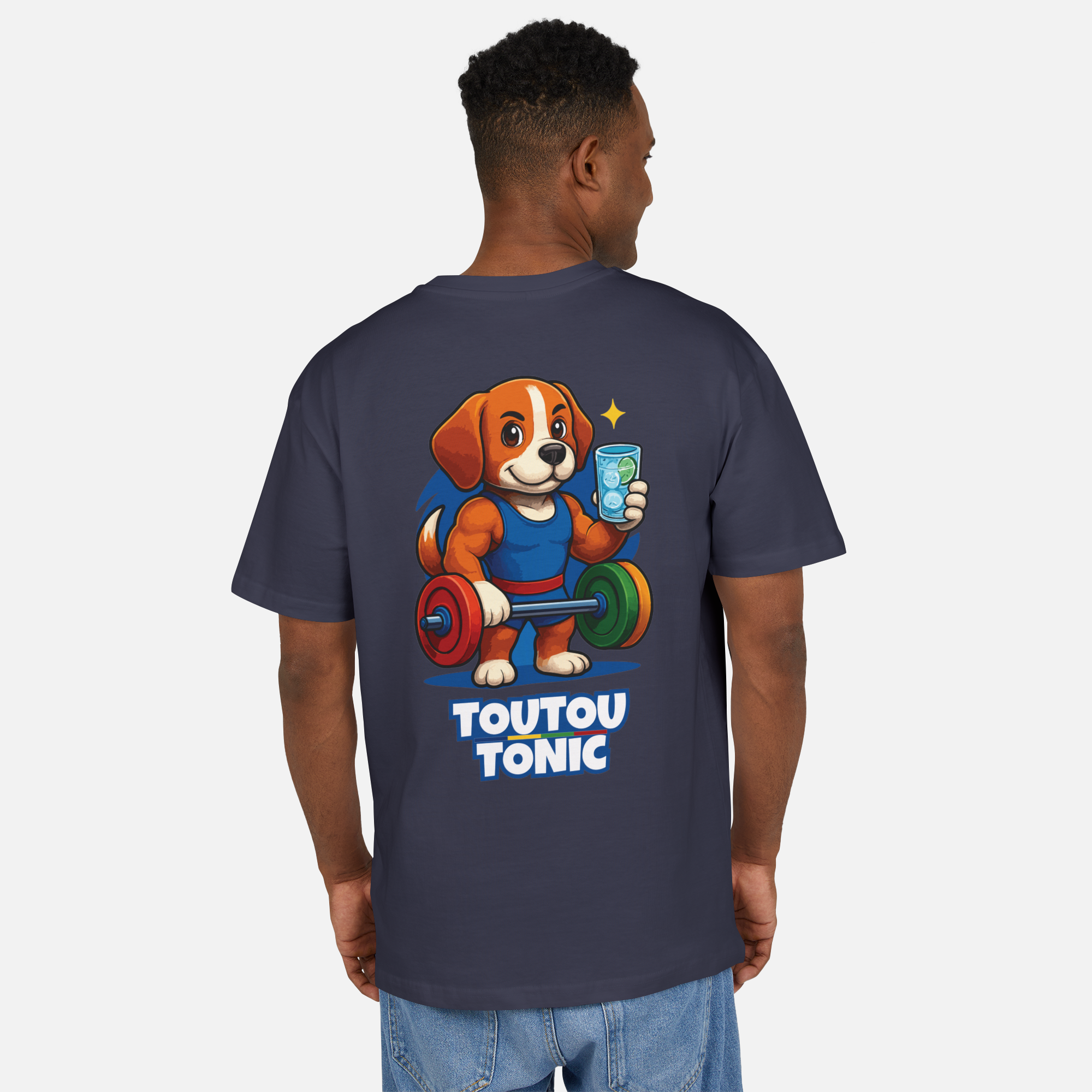 T-shirt oversize - Toutou Tonic - Unisexe – Image 5