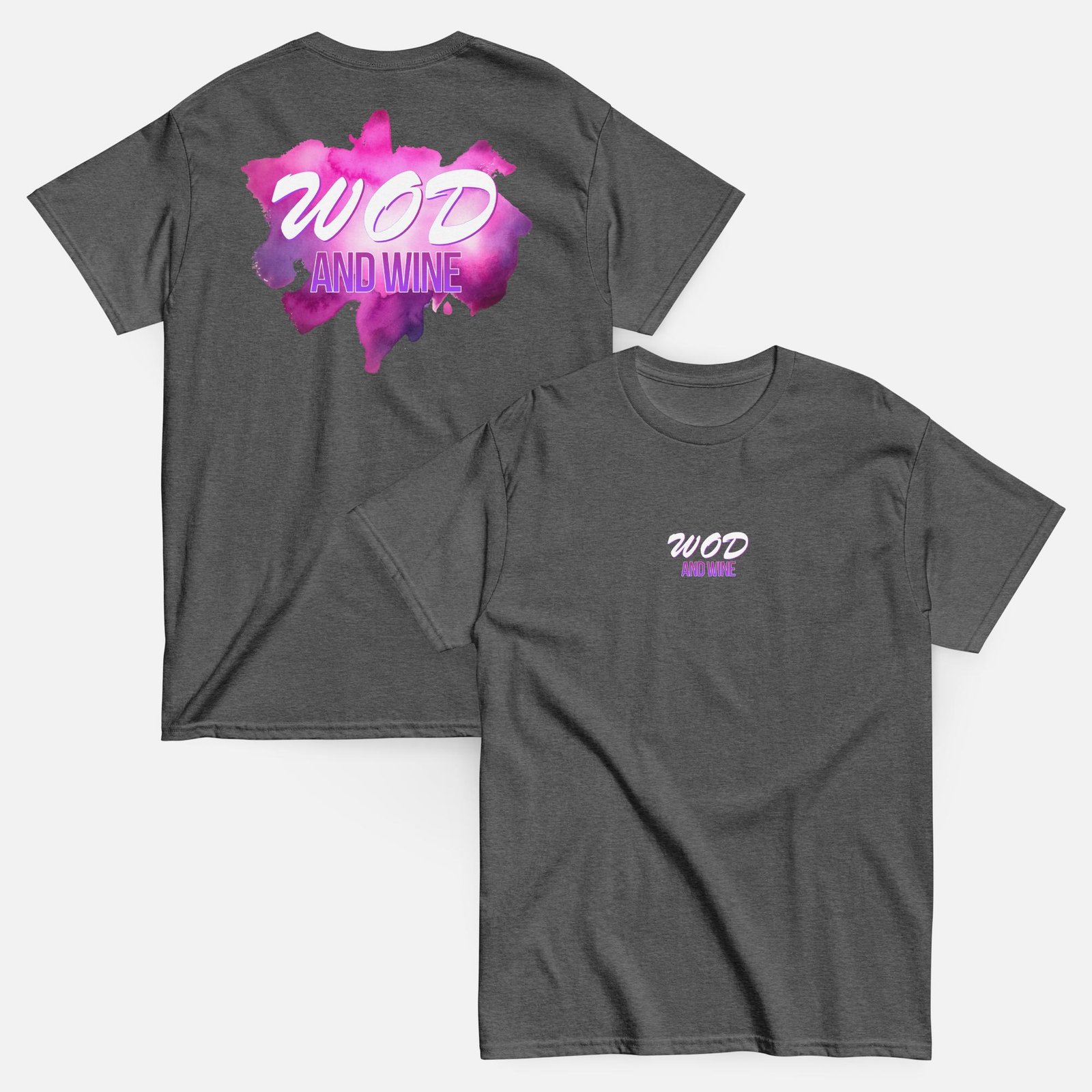 T-shirt - Wod and Wine 2 - Unisexe – Image 2