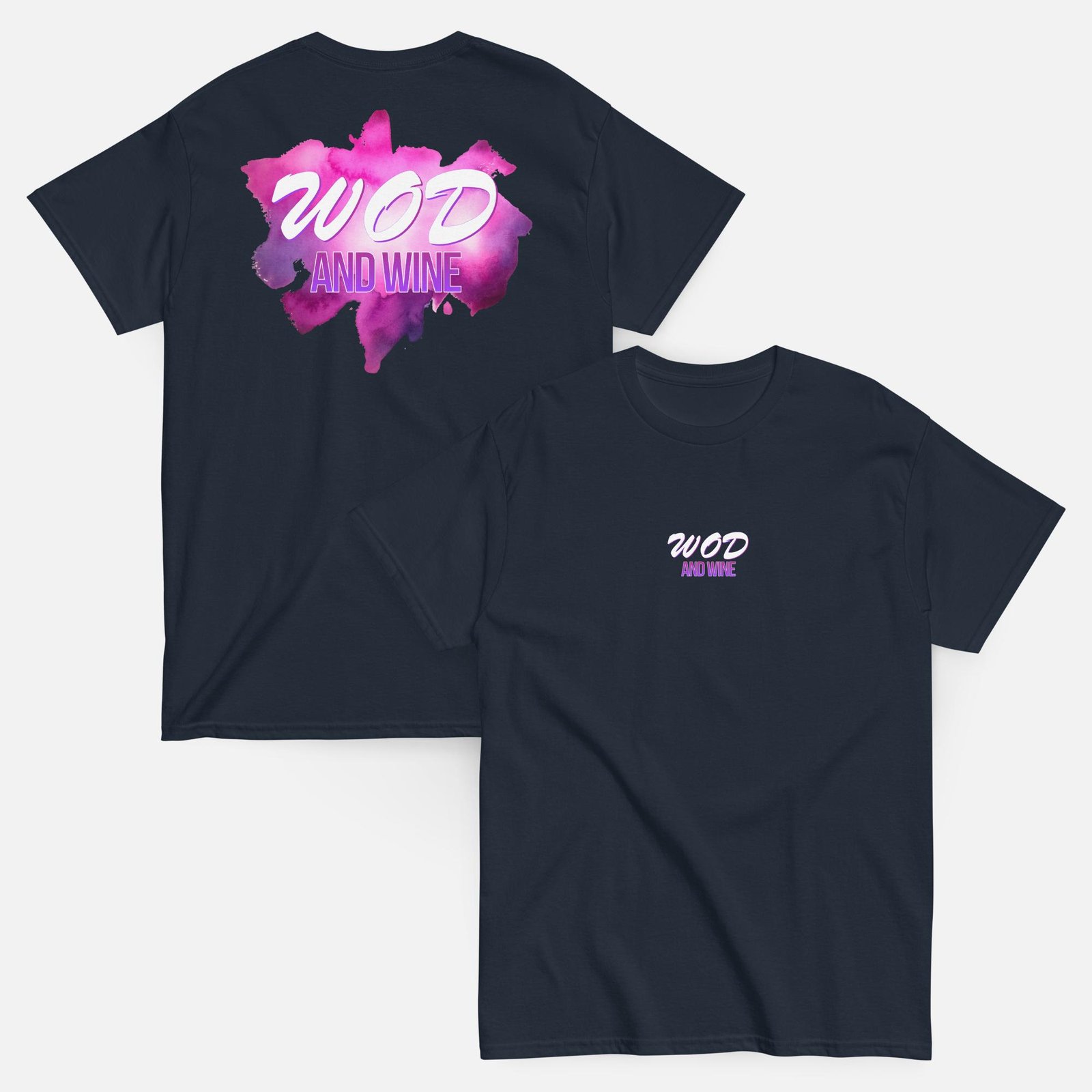 T-shirt - Wod and Wine 2 - Unisexe