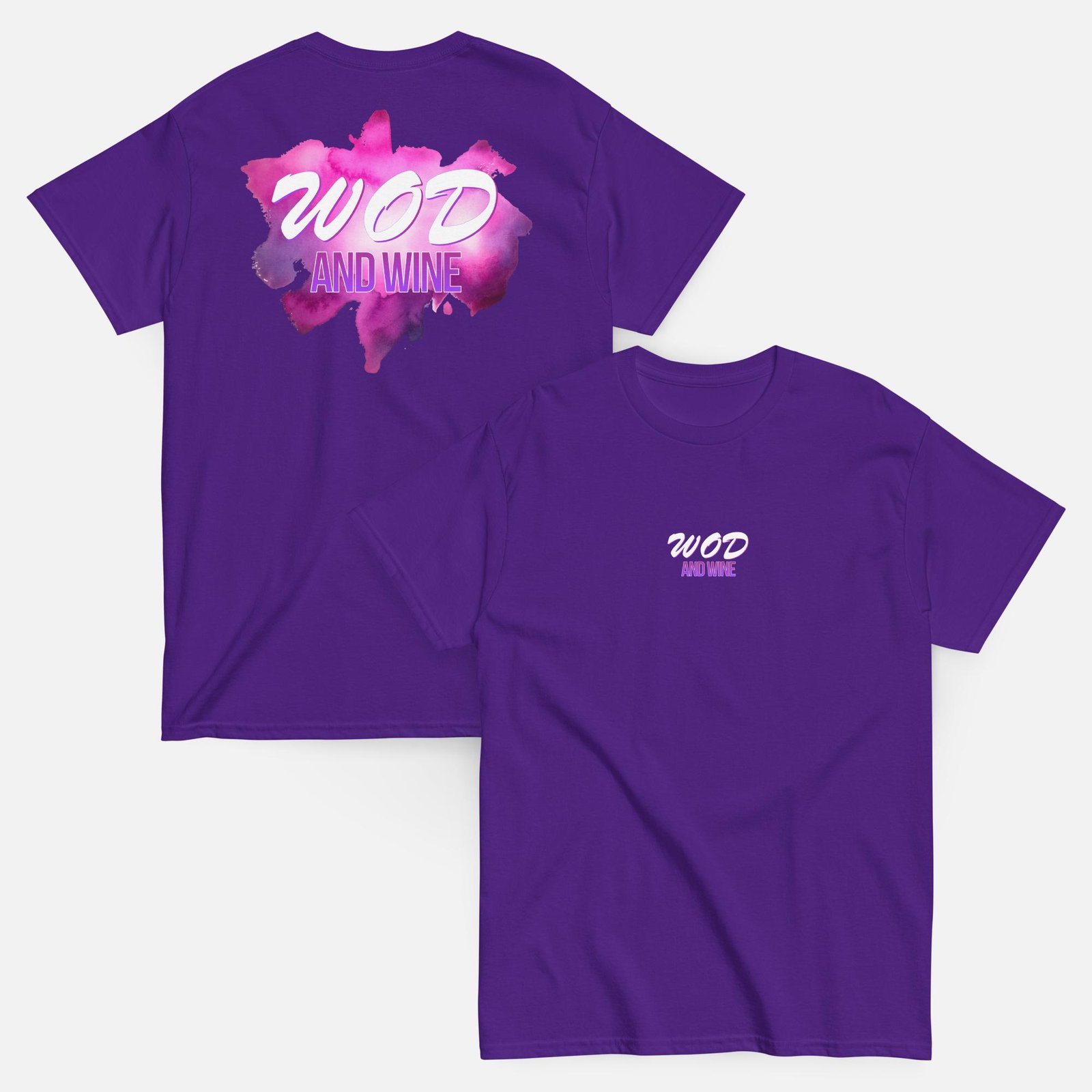 T-shirt - Wod and Wine 2 - Unisexe – Image 3